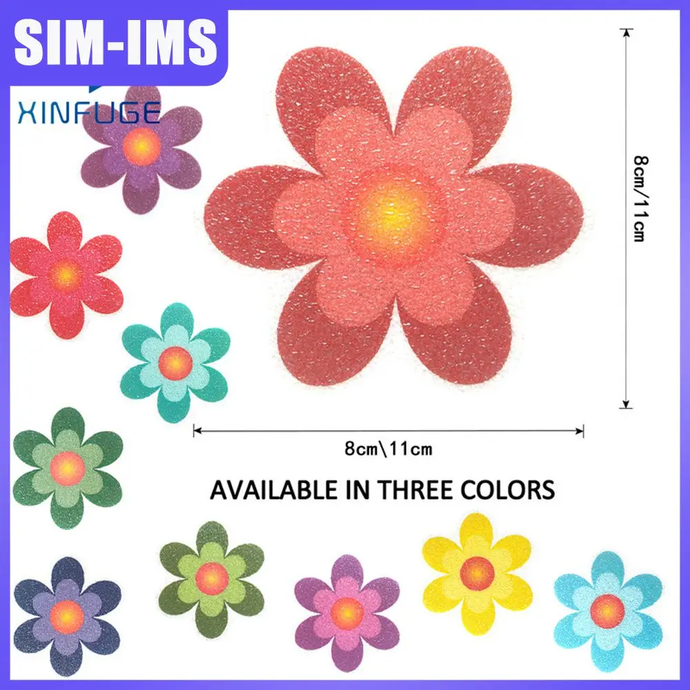 

Waterproof Bathtub Mat Marine Creature With Strike-off Board Shower Mat Temperature Resistant Cartoon Tubfloor Appliques Decals