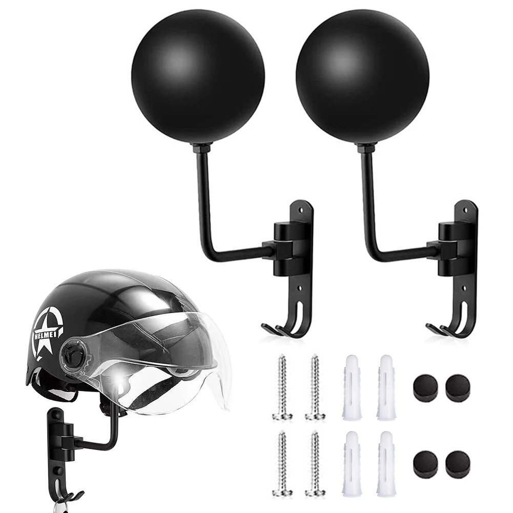 

Стойка для мотоциклетного шлема, настенное крепление для шлемов, дисплей, держатель для ключей на 180 градусов, вешалка для куртки, аксессуары для гостиной