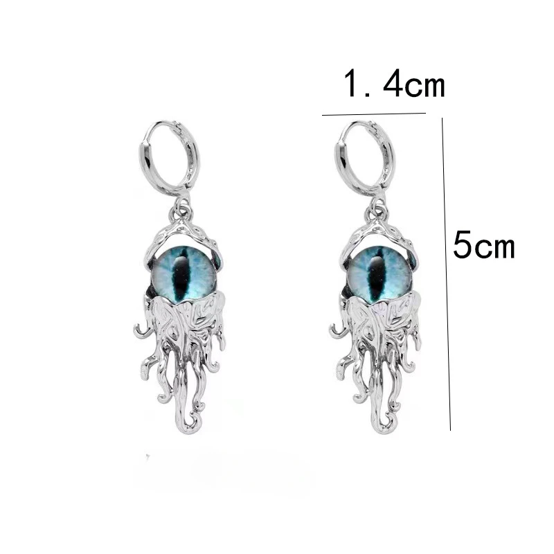 Серьги-подвески в готическом стиле для мужчин и женщин висячие украшения с