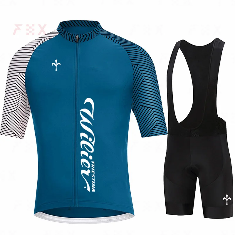 Wilier new Summer 2022 Cycling Jersey Short Sleeve Set Maillot Ropa Ciclismo Breathable Mountain Bike Clothing MTB Cycle Clothes