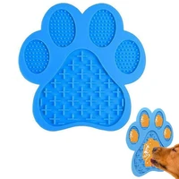 dog lick pad pet bathing distraction pads wall mouted silicone slow feeder lick mat with strong suction for dog bathing grooming