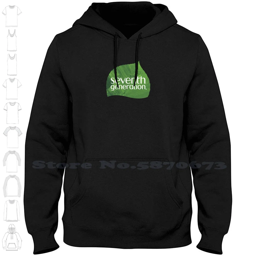 

Seventh Generation Logo Unisex Clothing 2023 Sweatshirt Printed Brand Logo Graphic Hoodie