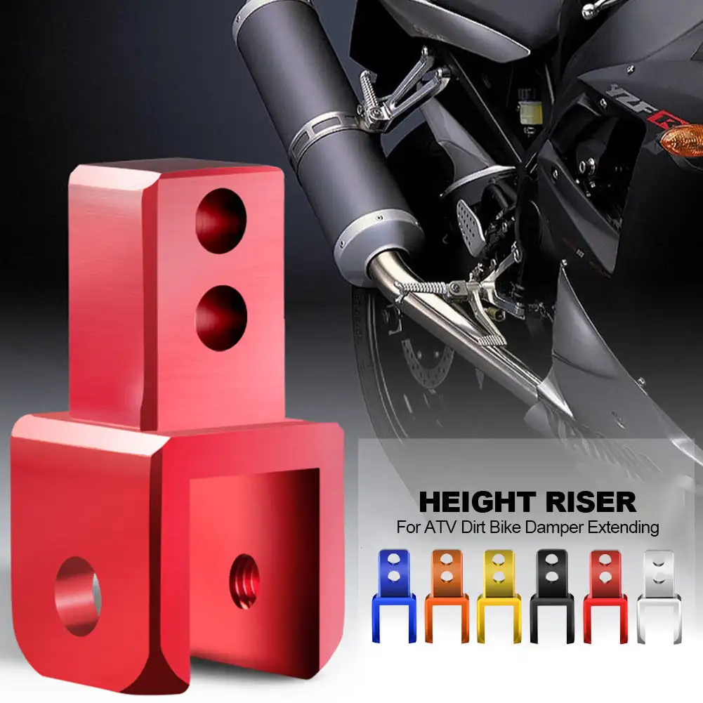 

Motorcycle Shock absorber heightening Adapter Parts Hook For ATV Dirt Bike Scooter Moped Buggy Go Kart Damper Extending CNC