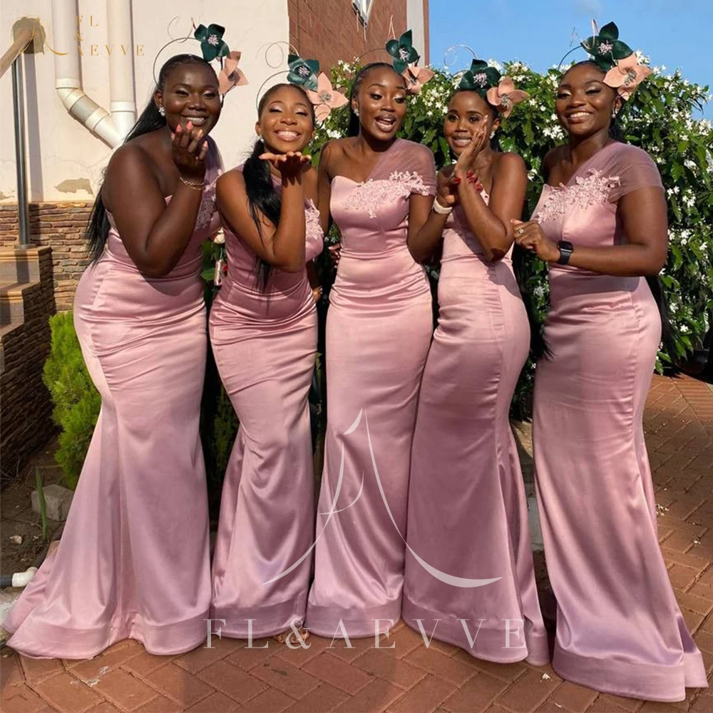 

Румяна, искусственное элегантное платье на одно плечо, платье для свадебной вечеринки с аппликацией, 2024, платье для свадебной церемонии, женское платье