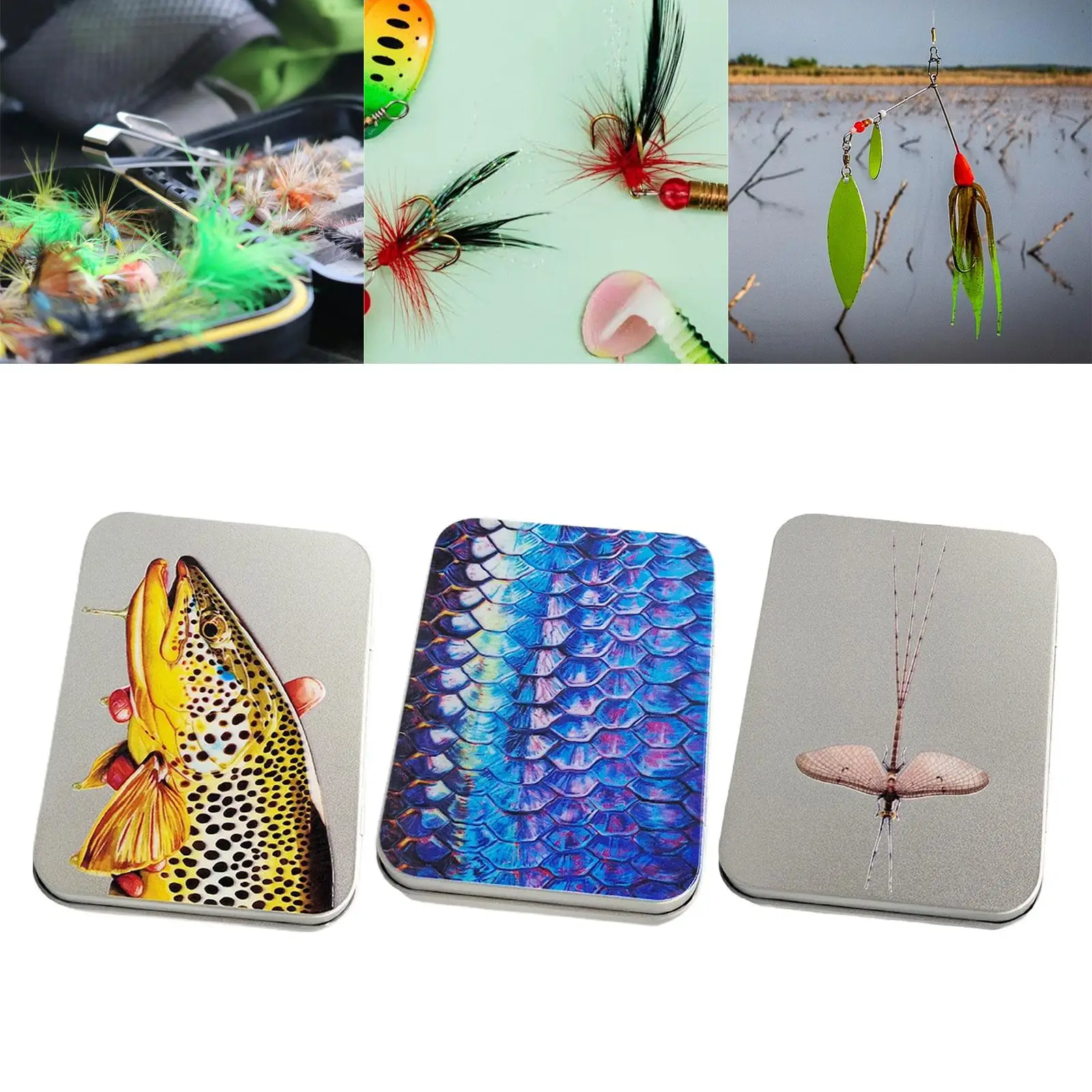 Портативный органайзер для рыболовных снастей рыболовов в соленой и пресной