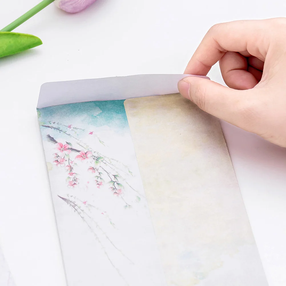 

20Pcs Chinese Traditional Style Beautiful Letter Envelopes Old Style Envelopes Envelope