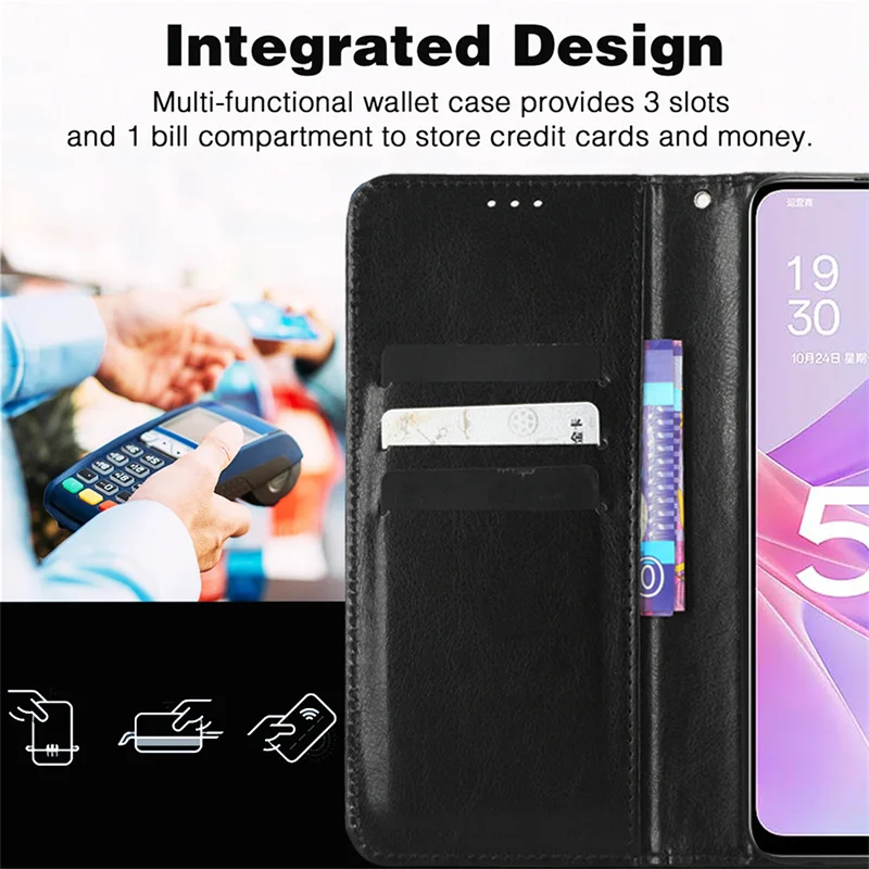 

Leather Flip Case For Samsung Galaxy M54 5G Mujer Fundas Wallet Cover For Galaxy F54 5G Case Etui with Card Pockets