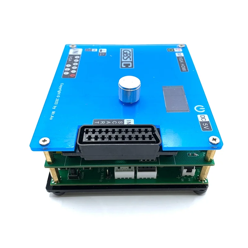 Конвертер GBSC GBS Control Игровой видеотрансдер RGBS VGA Scart Ypbpr Сигнал в HD Upscalers
