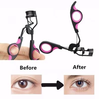3d double color cosmetic lady nature curl style wide angle eyelash curler lashes tweezers