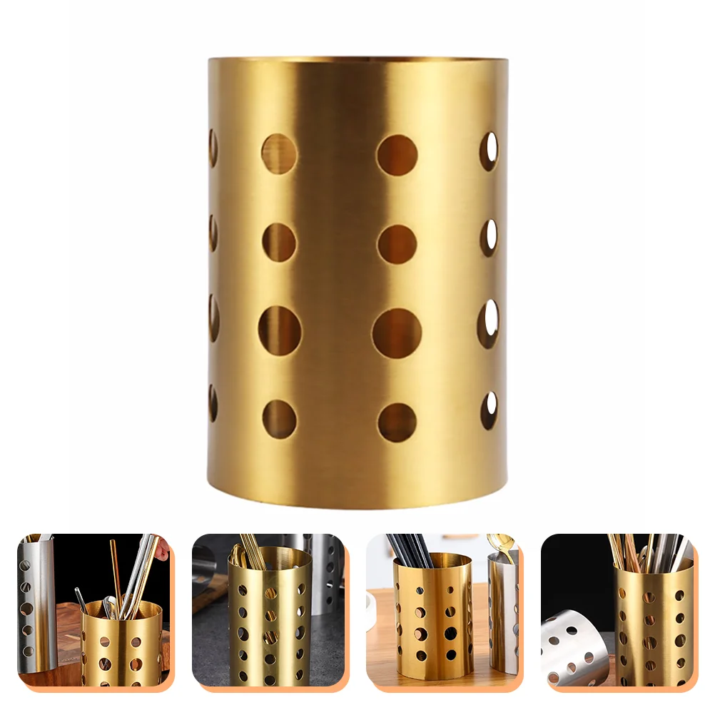 

Utensil Holder Drying Cutlery Countertop Chopsticks Rackflatware Basket Organizer Silverware Kitchen Racks Drainer Container