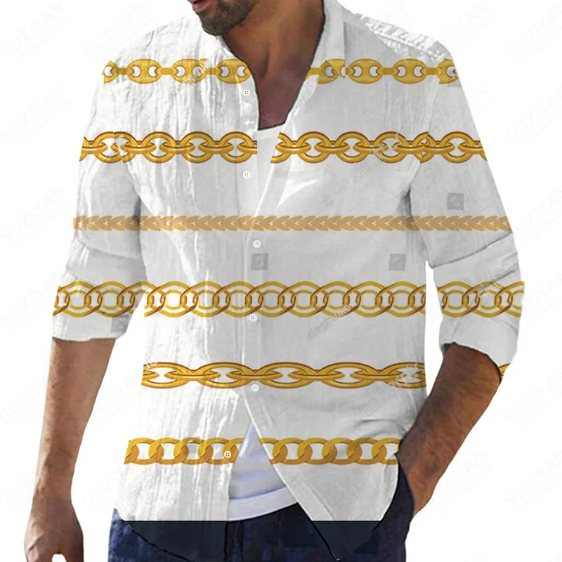 

Kinds Of 2022 Stripped Collar Funny Patterns Men's Clothes Shirts For Men Best Selling Japanese Summer Sale Beautiful Patterns