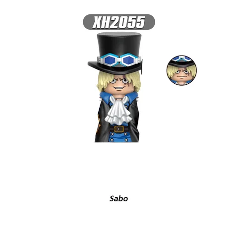 Keeppley Мини-фигурки One Piece Sabo Portgas D Ace Edward Newgate