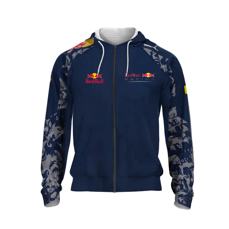 

2021 Autumn Season Extreme Bull Hoodie Red Dot Wind Zipper Commemorative Shirt