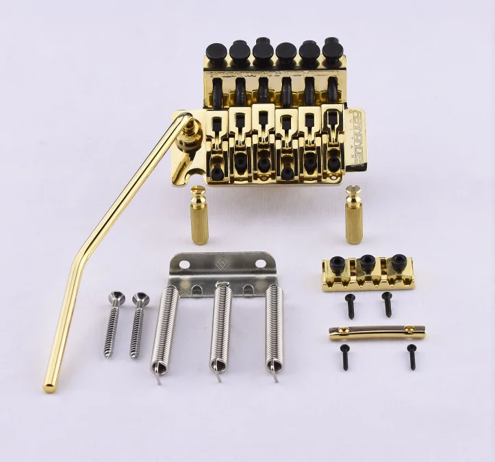 

Professional Oringal Fernands Tremolo for Electric Guitars Accessories Gold Color in Stock Made in Japan