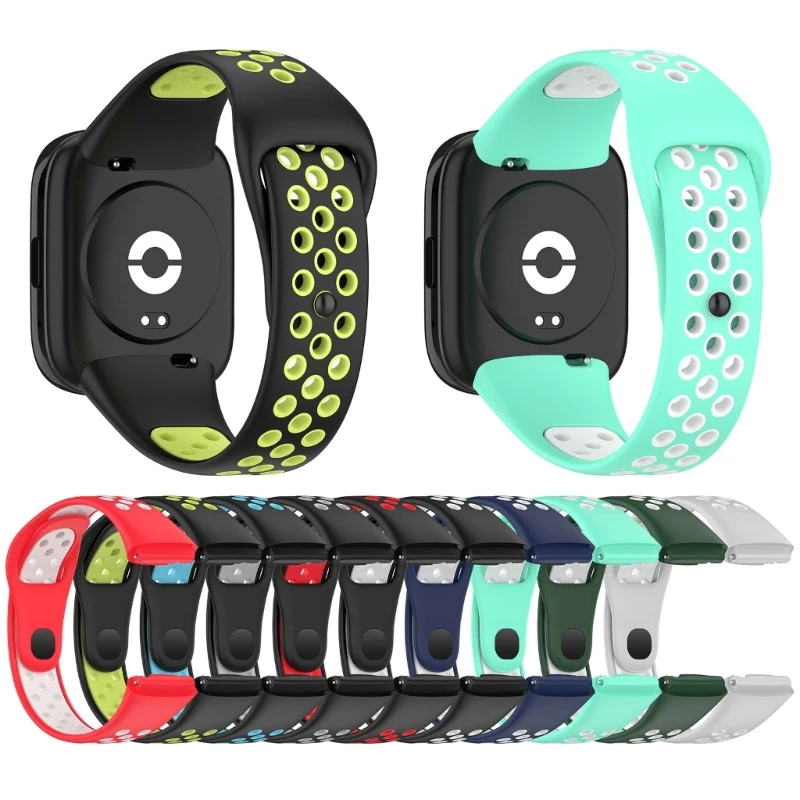 

Watch Bands For Redmi Watch3 Lite Active Silicone Sports Watch Wristband