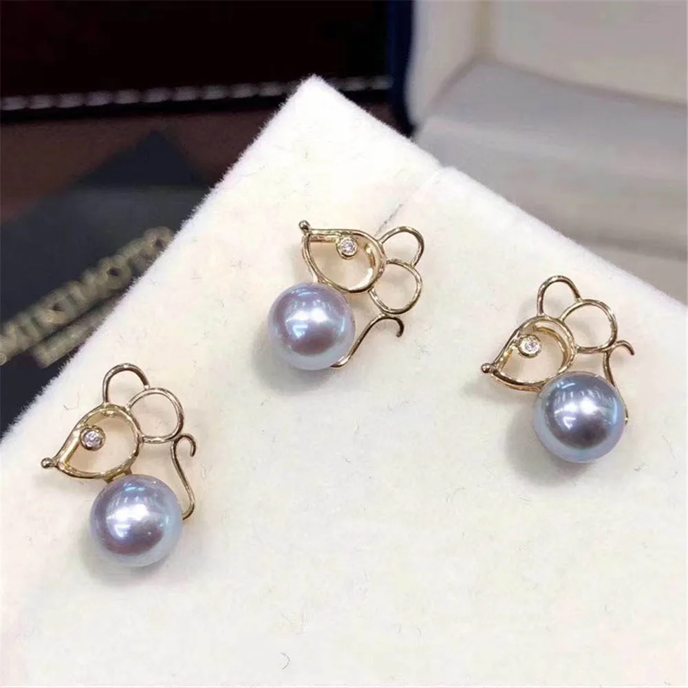 

S925 Sterling Silver Half Hole Eye Pins Beads End Caps Top Drilled Pendant Bails Connector For DIY Jewelry Making Accessories