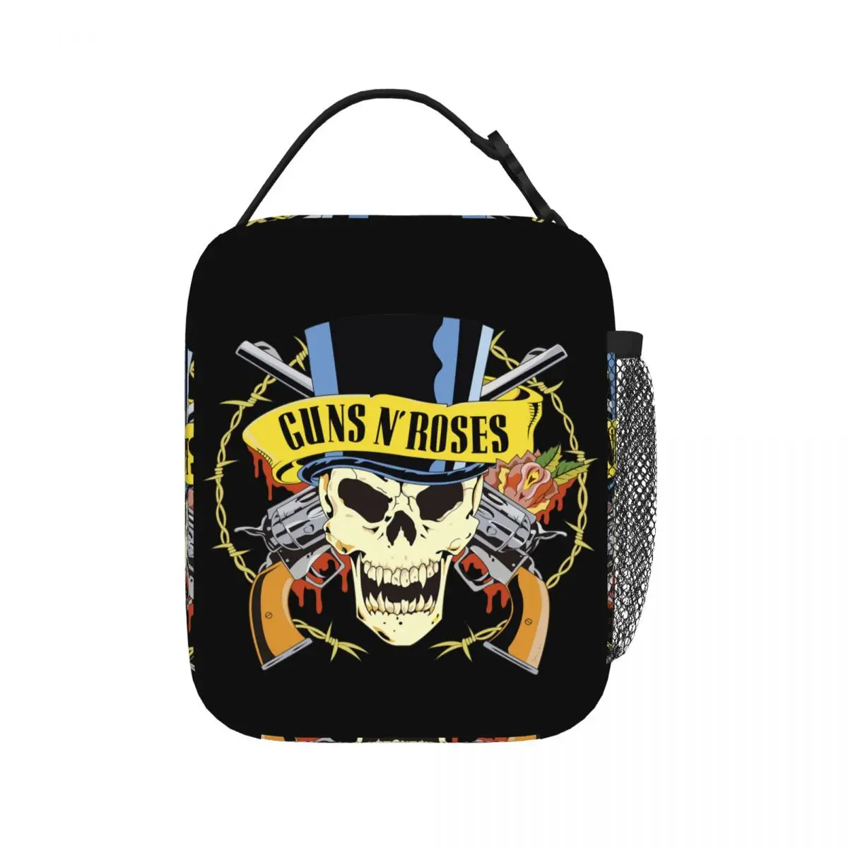 Guns N Rose GNR Logo Стимпанк Музыкальные сумки для обеда Изолированная сумка