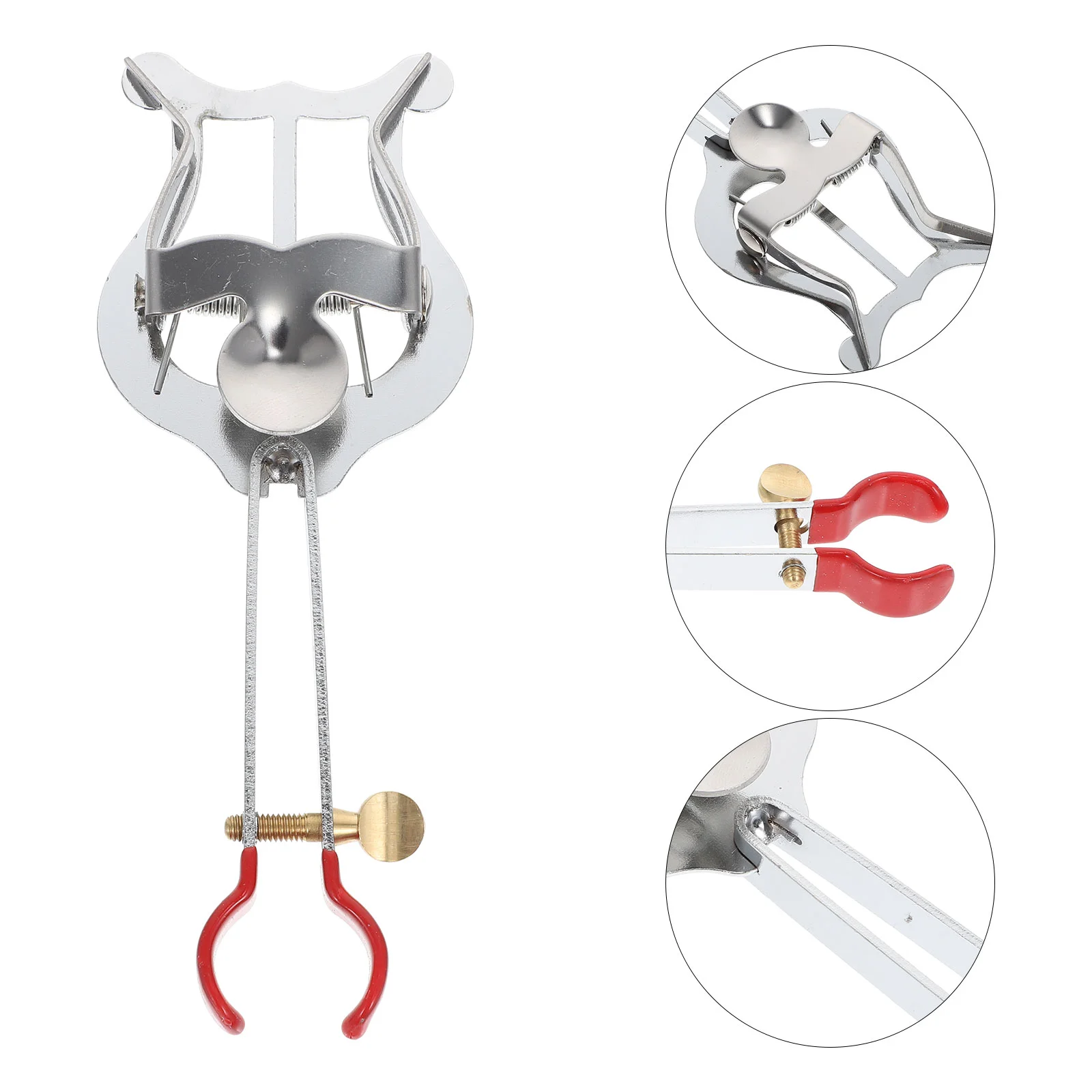 

Trumpetsheet Lyre Clip Holder Clamp Scoremarching Binder Page Sax Folder Clips Stand Instrument Saxophonepart Professional Iron