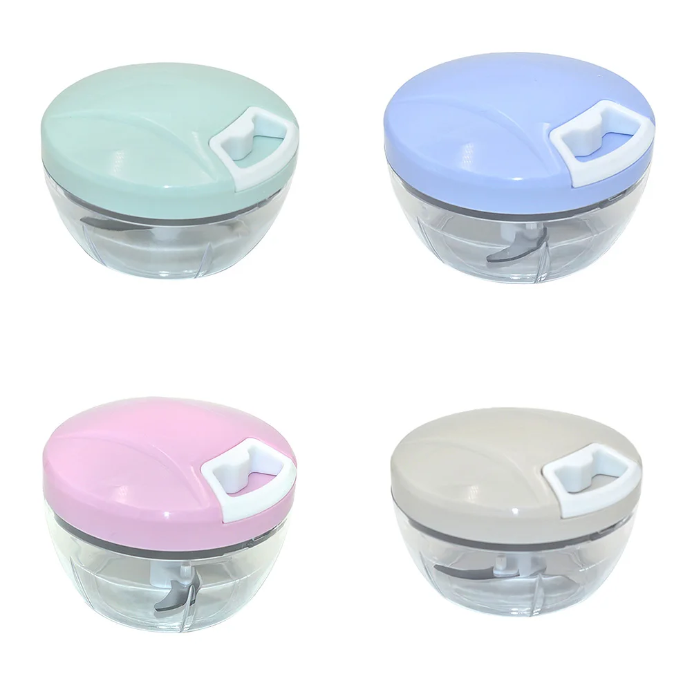 

Manual Garlic Shredder Processor Chipper Slicer Vegetable Slice Quick Pipotter Lamins Facile Cutting ABS