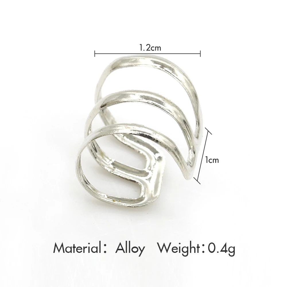 Лидер продаж Модные клипсы в стиле панк-рок серьги-манжеты серьги-клипсы серьги