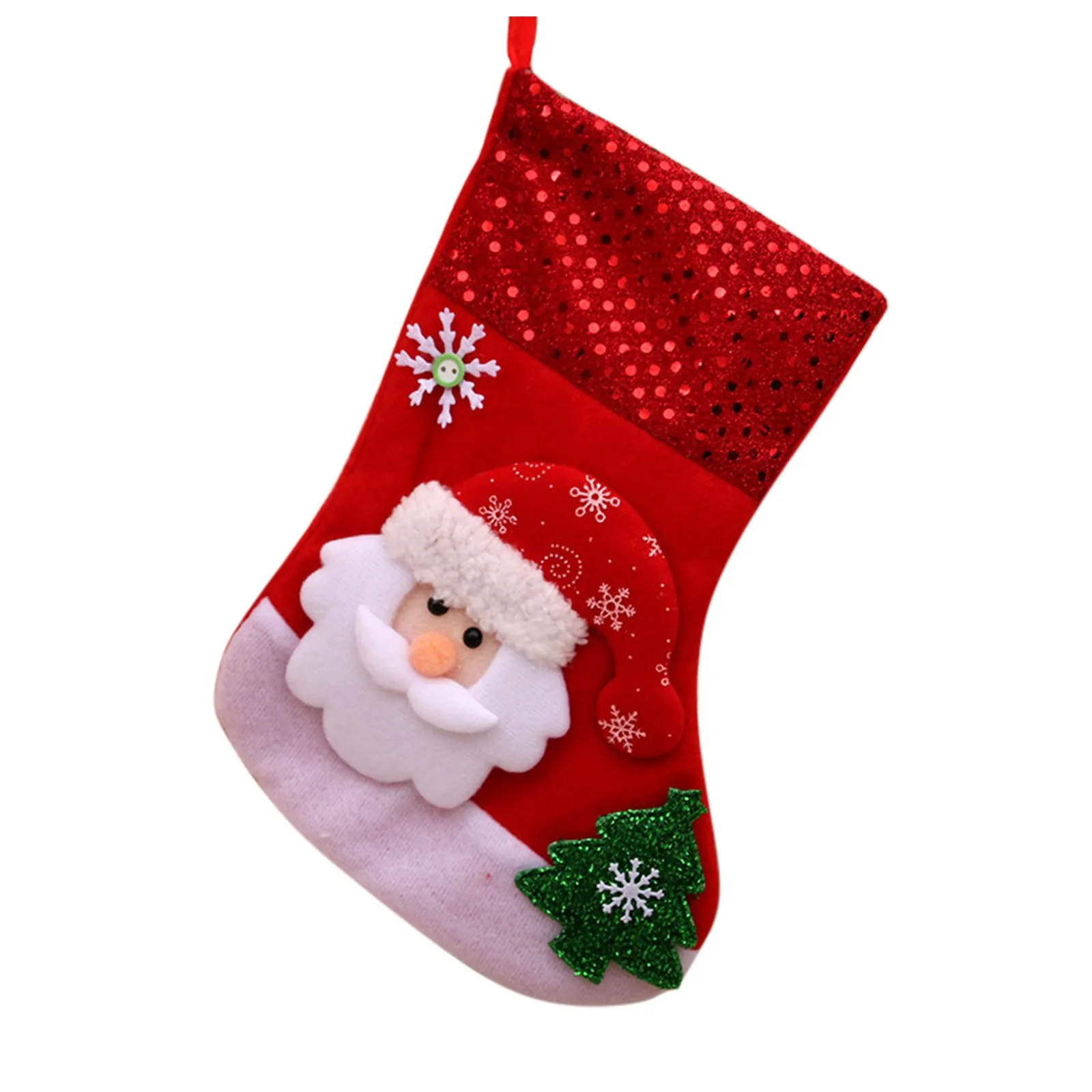 

Яркие разноцветные рождественские тяжелые колготки, рождественские чулки из воловьей кожи, блестящие чулки