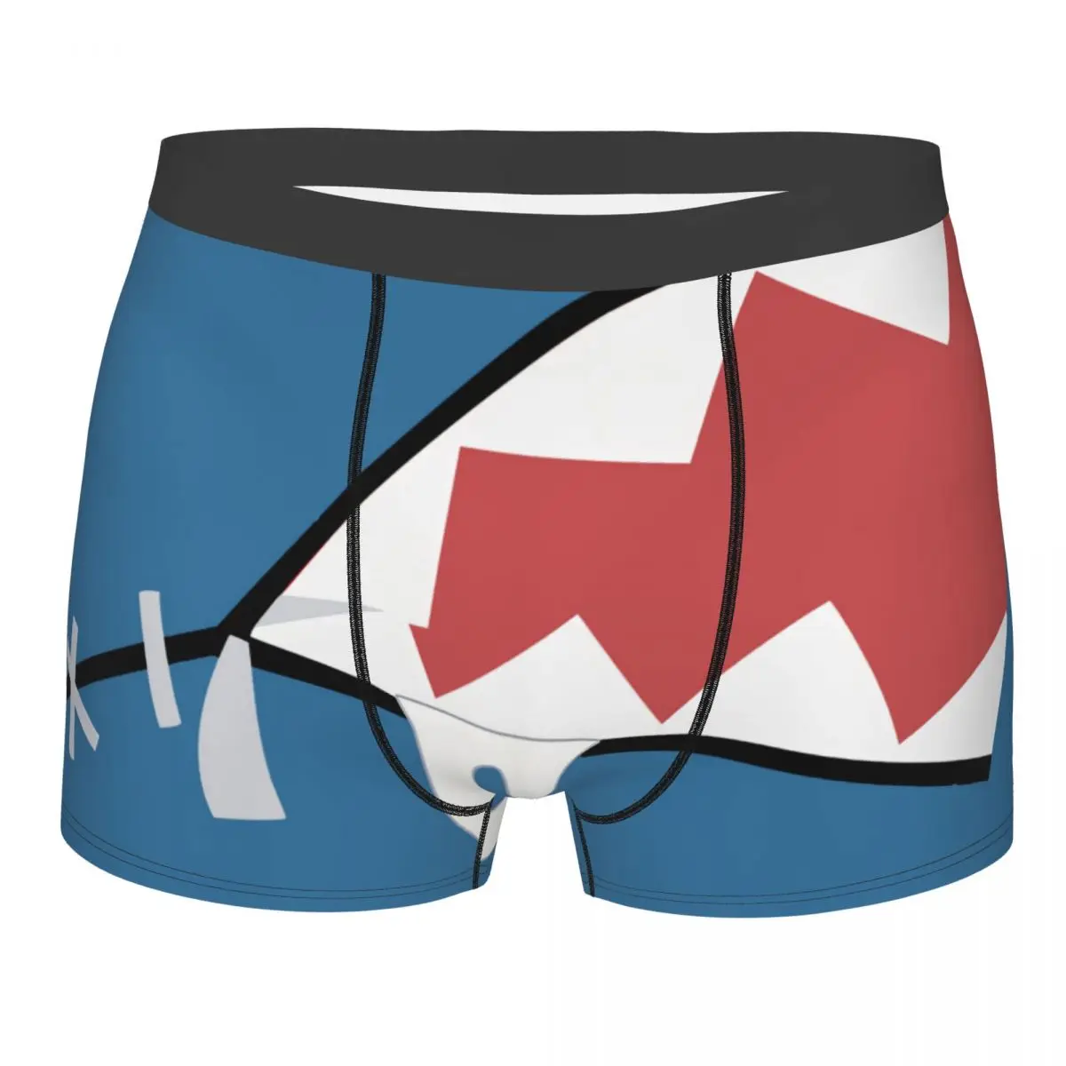 

Gawr Gura Shark Mouth Man's Boxer Briefs Hololive Virtual Host Group Box Breathable Creative Underwear Print Shorts Gifts