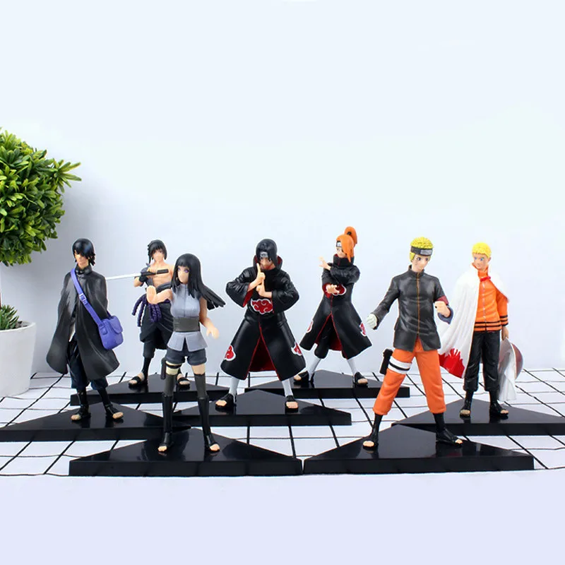 

17 CM Anime Naruto Figure Sasuke Kakashi Gaara Didala Hinata Itachi Action Figure Toys Model Ornaments Doll Kid Gifts