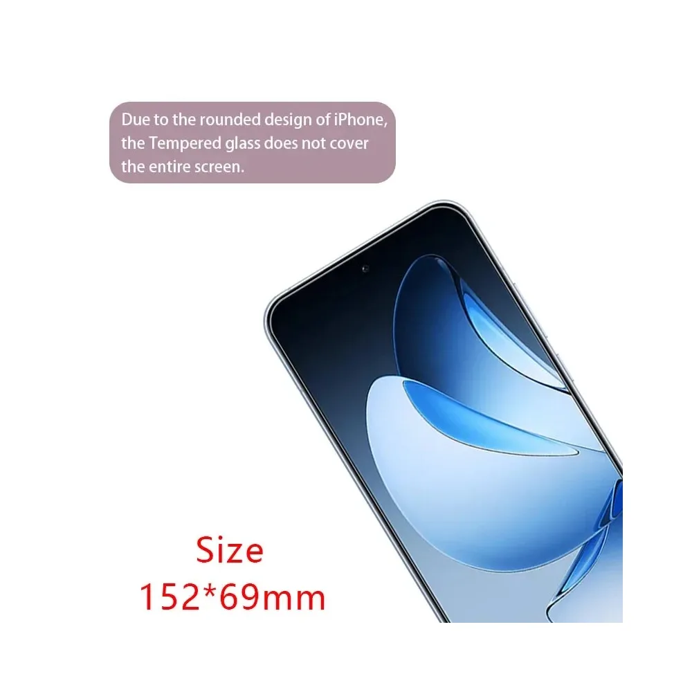 Фото 4 шт. закаленного стекла для Oppo K15 Pro, K15 Pro+, K14x 5G, K13, K13 Turbo. Защитное стекло для экрана Oppo K13 Turbo Pro, K13x, K12, K12 Plus HD. №4