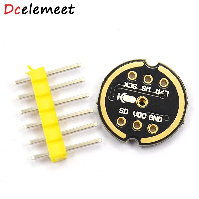 

1/3/5pcs Omnidirectional Microphone Module I2S Interface INMP441 MEMS High Precision Low Power Ultra Small Volume for ESP32