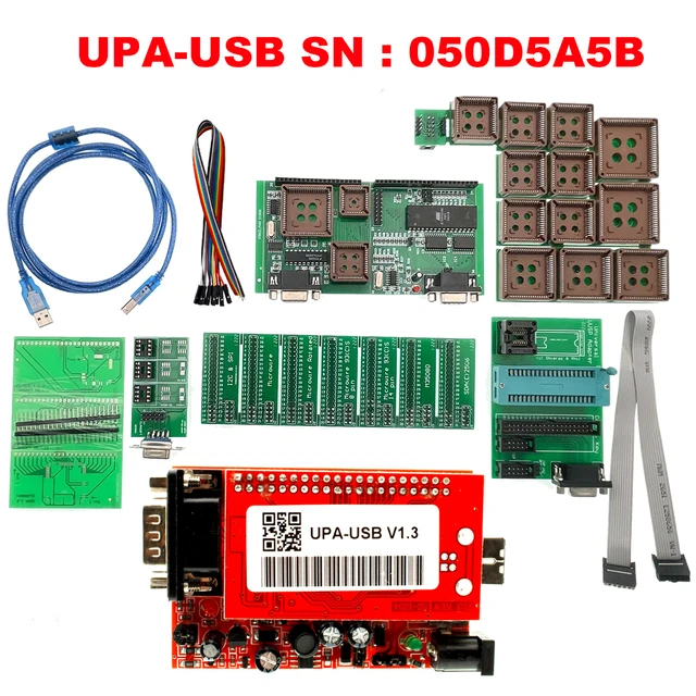 

ITCARDIAG UPA-USB PRO V1.3 SN: 050D5A5B Инструмент настройки чипа ECU Добавьте новые сценарии с функциями NEC USB-программатор UPA