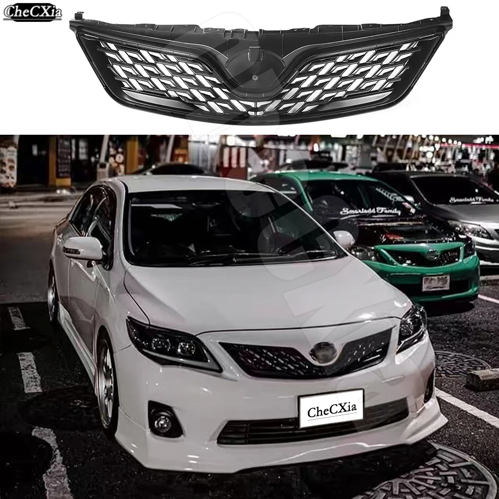 Подходит для 2010-2013 Toyota Corolla Модифицированная решетка гоночного автомобиля из