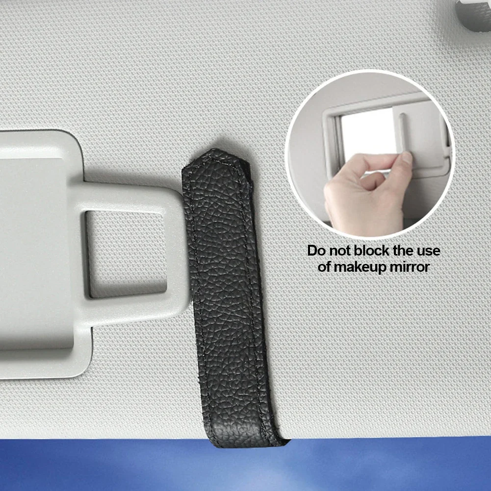 Автомобильный солнцезащитный козырек из углеродного волокна держатель для