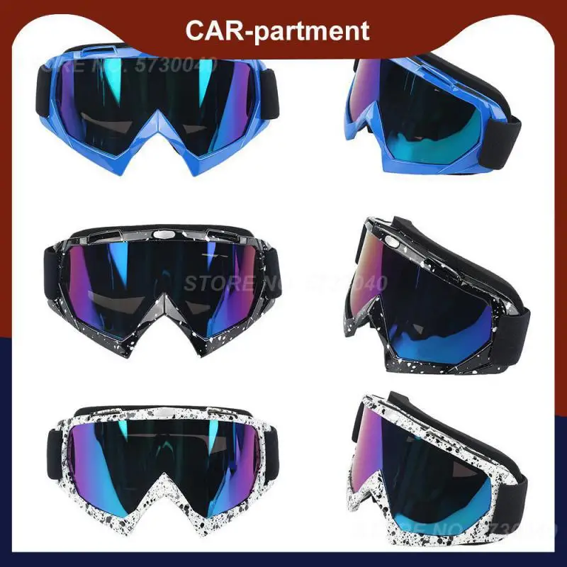 

Защитные очки унисекс, мотоциклетные противотуманные ветрозащитные очки для езды по бездорожью, квадроциклов, мотокроссов, лыж