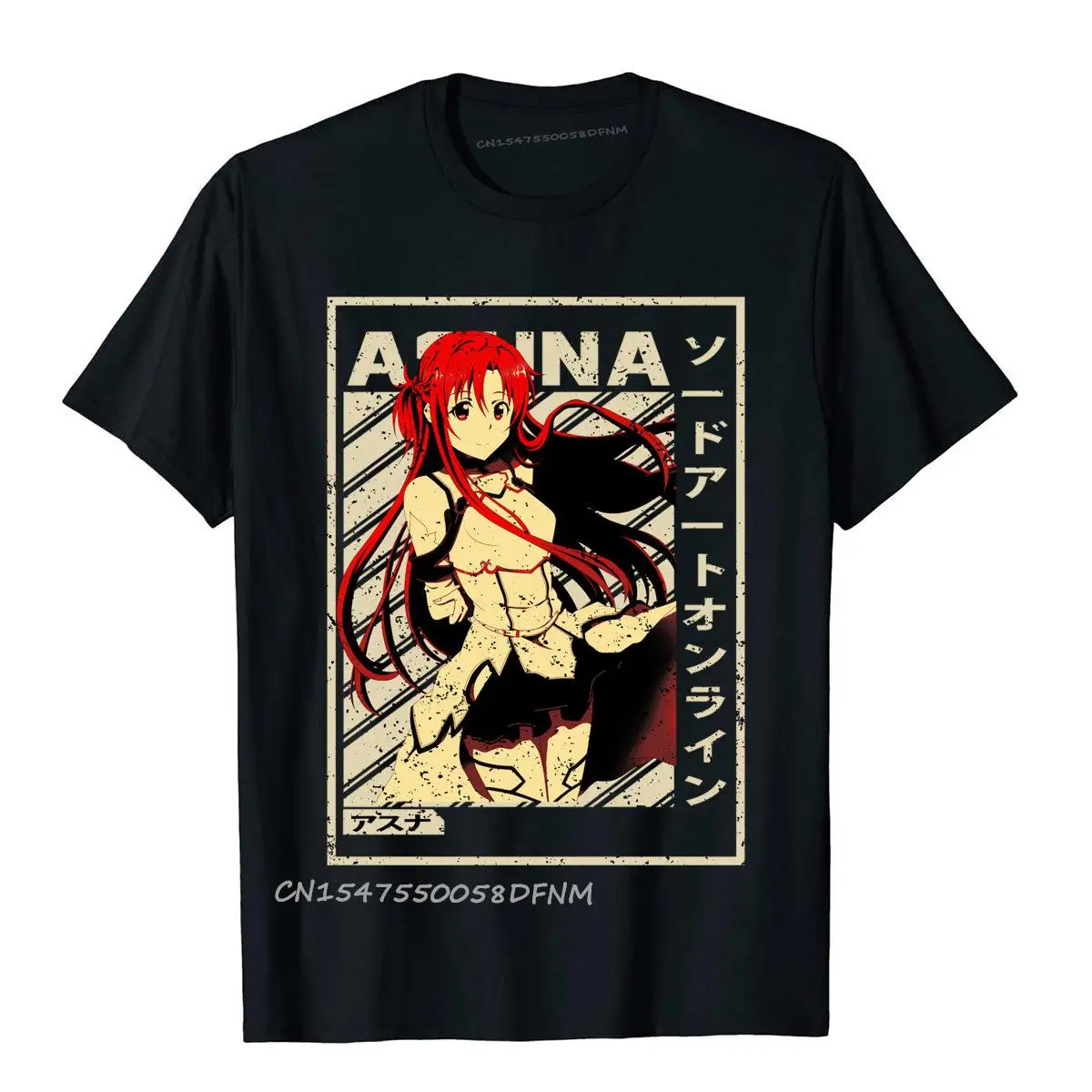 

Popular Sword Art Online Classic Art Manga T Shirt Premium Cotton T Shirt For Men Printed On Camisas Hombre