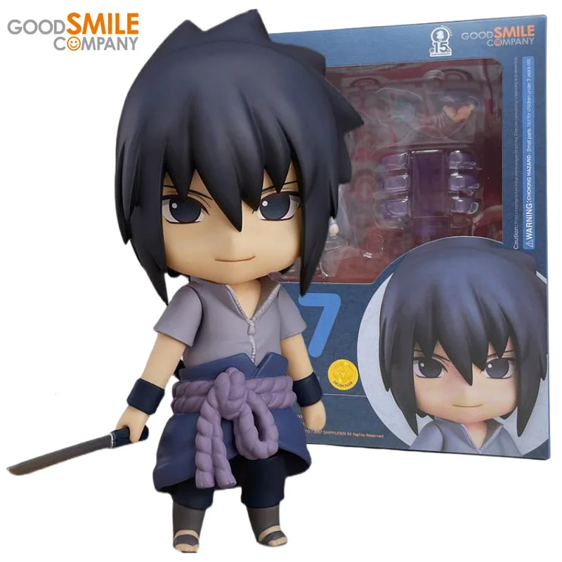 

Original Good Smile Gsc Nendoroid Naruto: Shippuden Nendoroid Uchiha Sasuke Susanoo Q Verision Anime Action Figure Model Toys