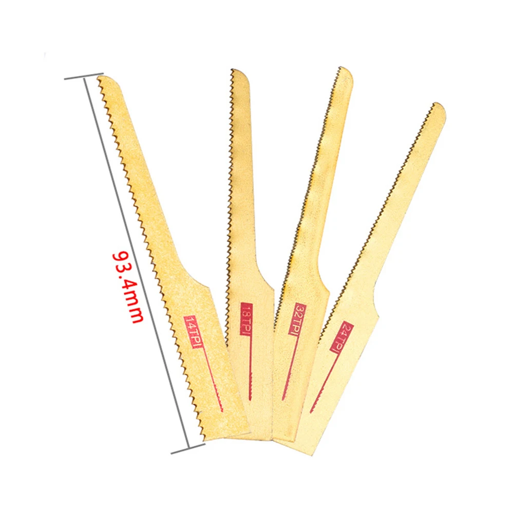 Лезвия для пневматической пилы 14TPI 18TPI 24TPI 32TPI, 5 шт., 3,66 дюйма для деревянных чипов, стеклопластиковых пластин, пластин для листового металла, инструменты для резки воздуха