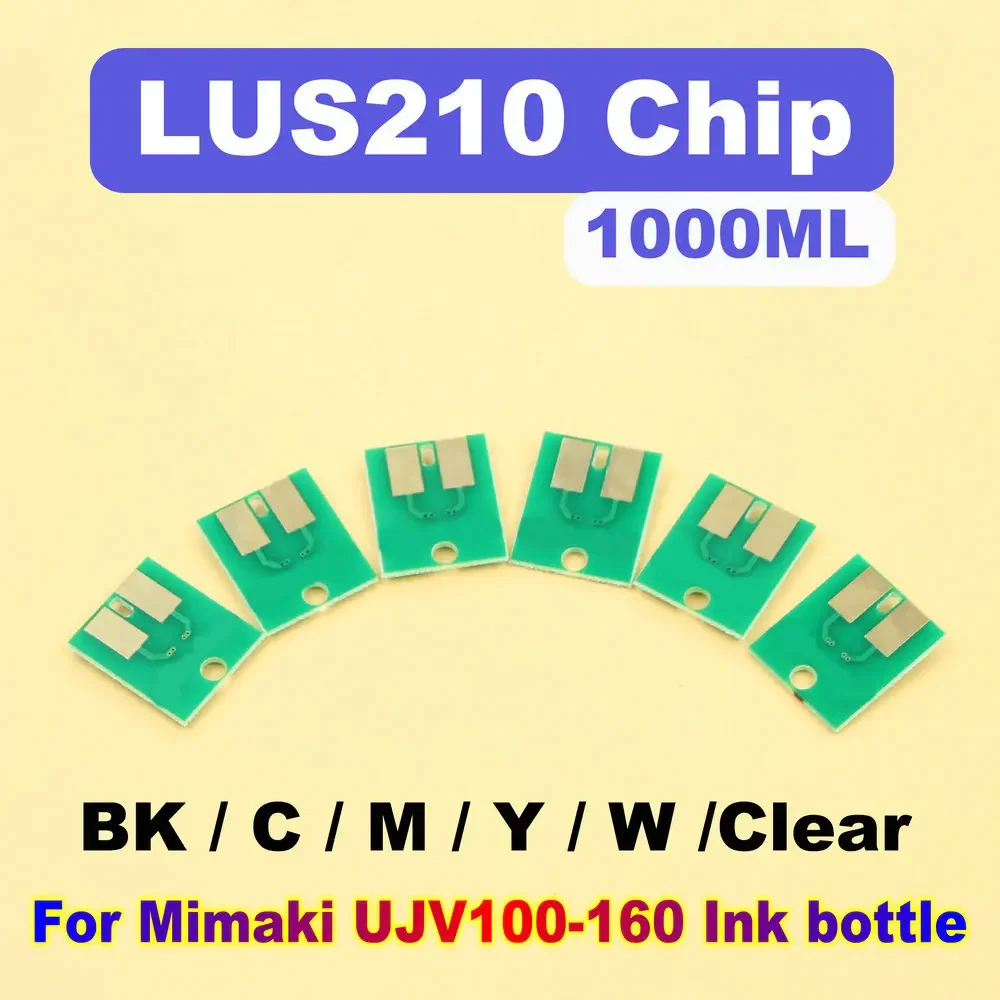Чип LUS 210 LUS210 для одноразового принтера Mimaki UJV100 160 1000 мл чип с УФ-чернилами