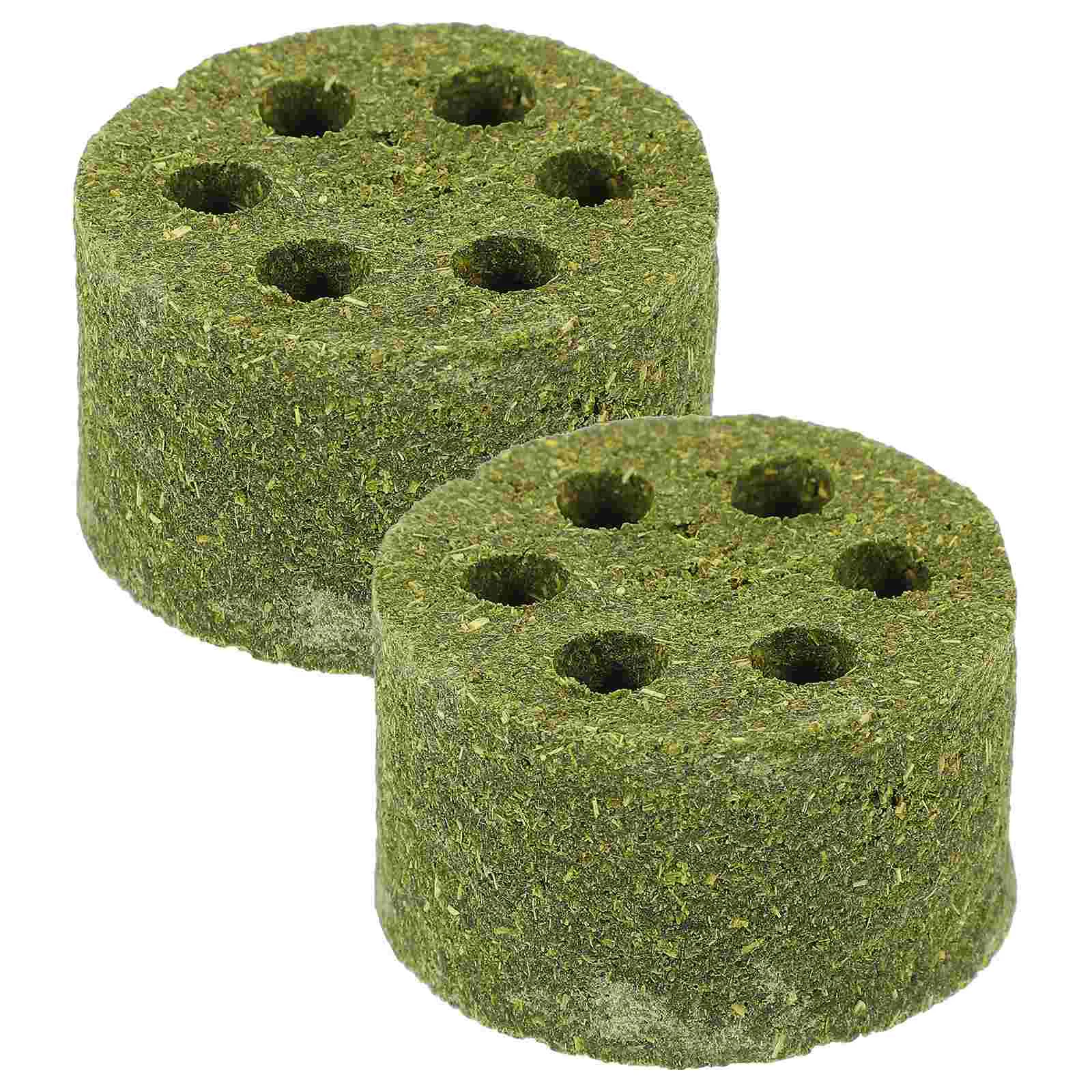 

2pcs Bunny Chew Toys Rabbit Molar Toys Small Animals Pet Molar Toys Treats Toys