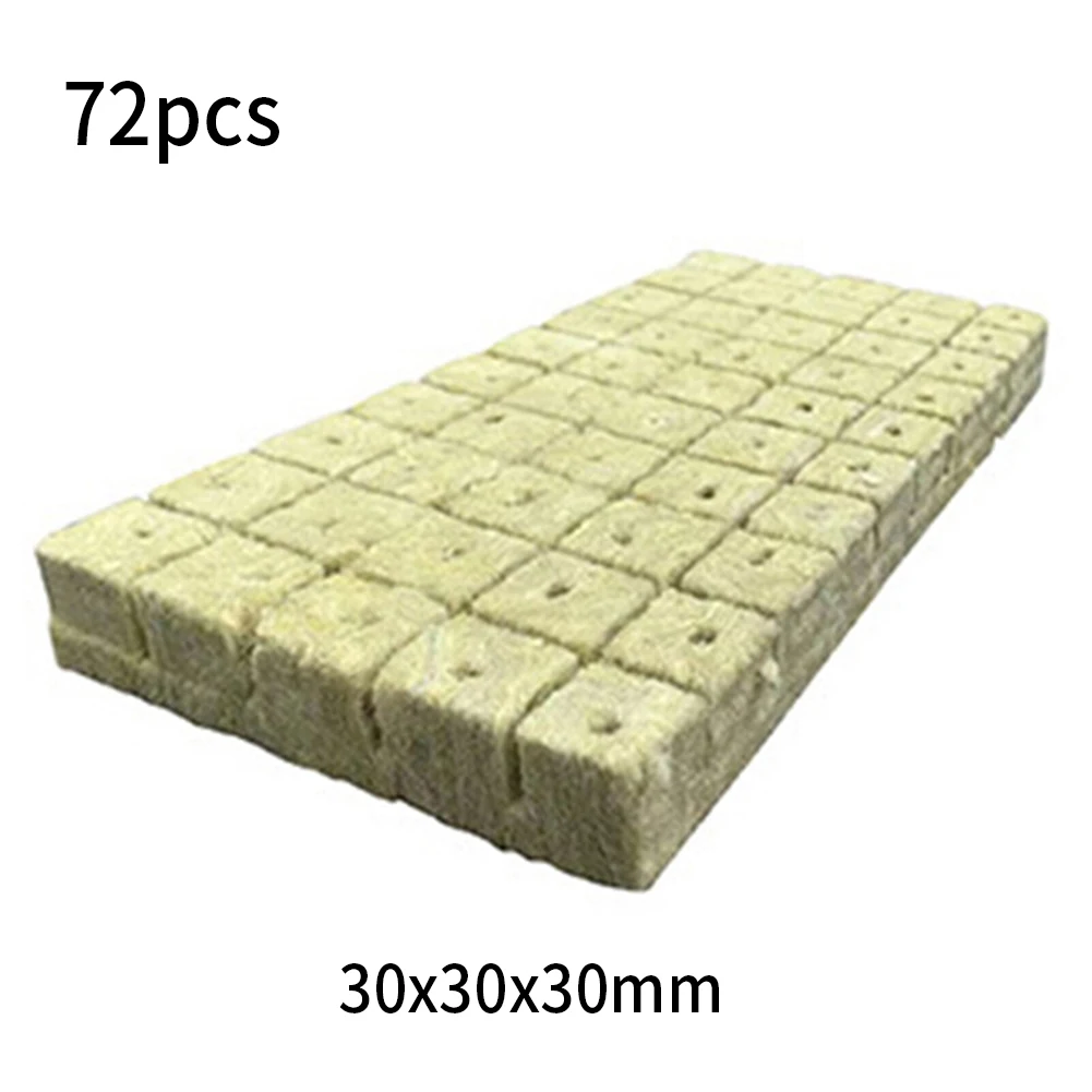 Hydroponic Cubes 42/72/100Pcs Cloning Colonization Cultivation Garden Gardening Grow Horticultural Media Non-toxic