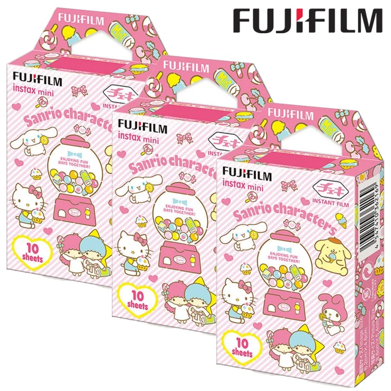 

Для Fujifilm Instax Mini 8 9 11 25 50s 70 90 пленка камера Fuji мгновенное фото Sanrio персонажи пленка 10/20/30 листов бумажные принты