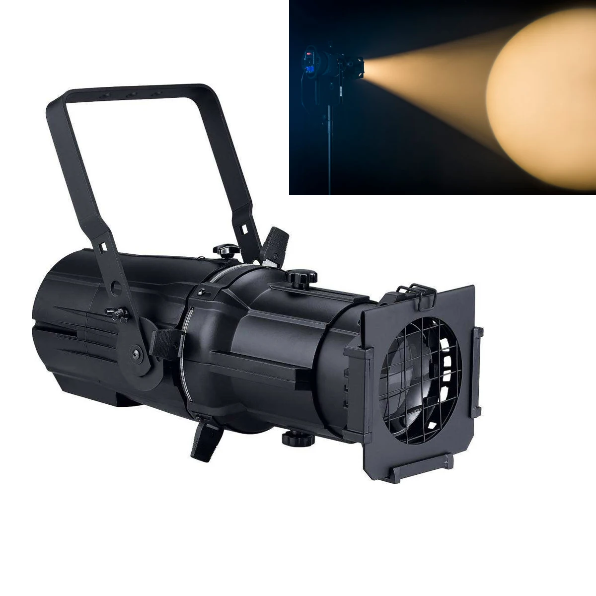 Профессиональное видео светильник Dmx Zoom 150 Вт, 15 градусов, 26 градусов, 36 градусов, эллипсоидальный профильный прожектор для театра, свадьбы, модного шоу