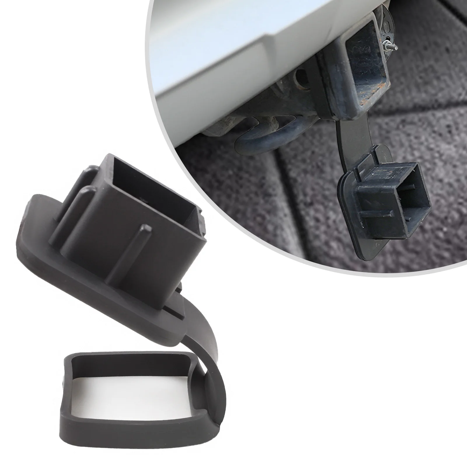 

2 Inch Trailer Hitch Cover Plug Cap Rubber Fits 2 Inch Receivers Class 3 4 5 For Toyota Ford Jeep Chevrolet Nissan Ram Porsche