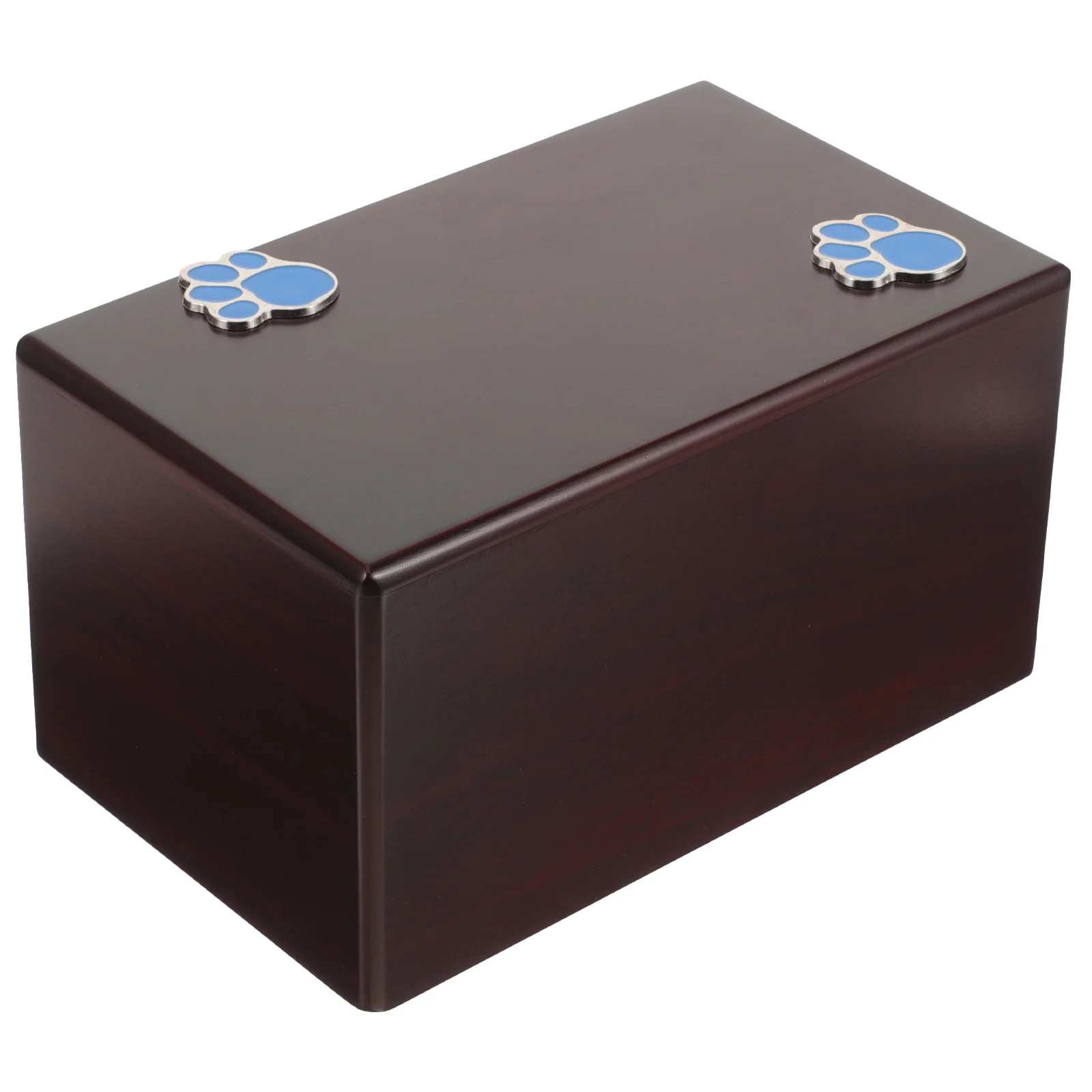 

Memorial Keepsake Memory Box with Bag Pet Memorial Remembrance Wooden Urn Box