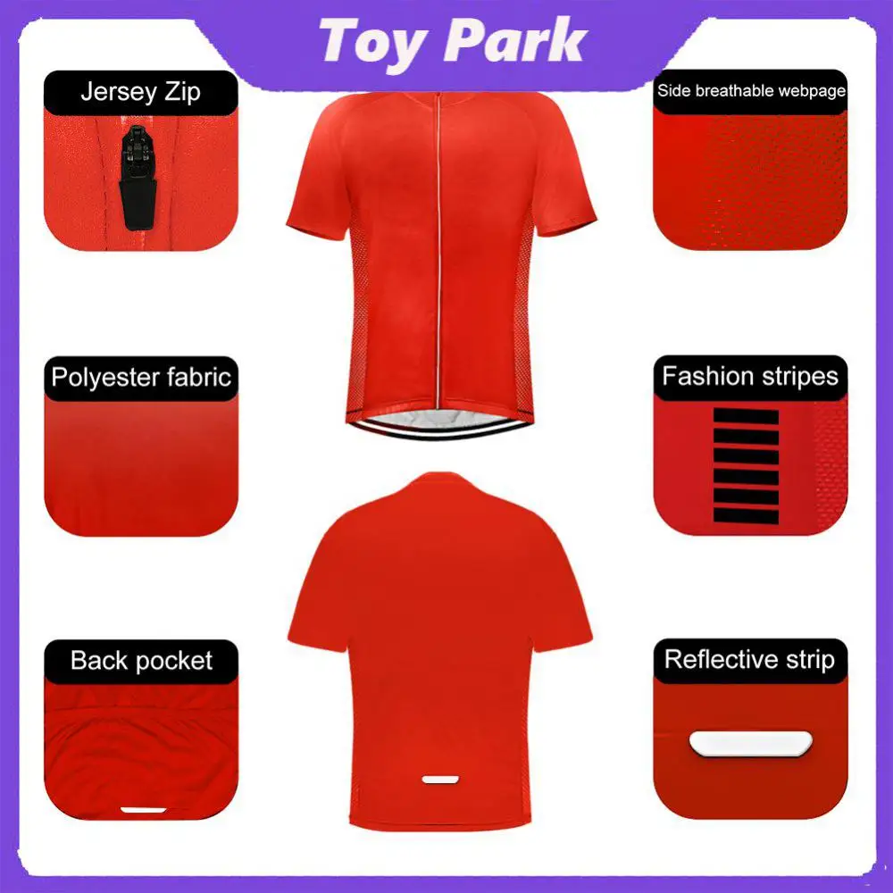 

Breathable Anti-pilling Cycling Jerseys Quick Dry Cycling Clothing High Quality Sport Bicycle Shirt Mountain Bike Clothing 1pcs