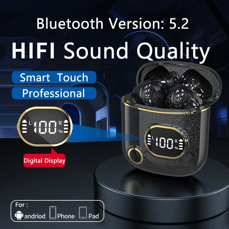 

TWS-стереонаушники KINGSTAR с микрофоном и поддержкой Bluetooth 5,2