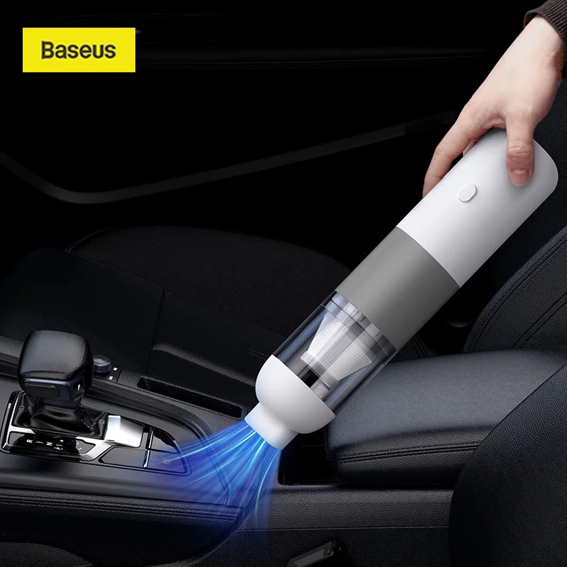 Baseus Беспроводной Портативный Автомобильный Пылесос Мощный 20000PA Всасывание Выдувание 2 В 1 Пылесос Автомобильный Электроприбор