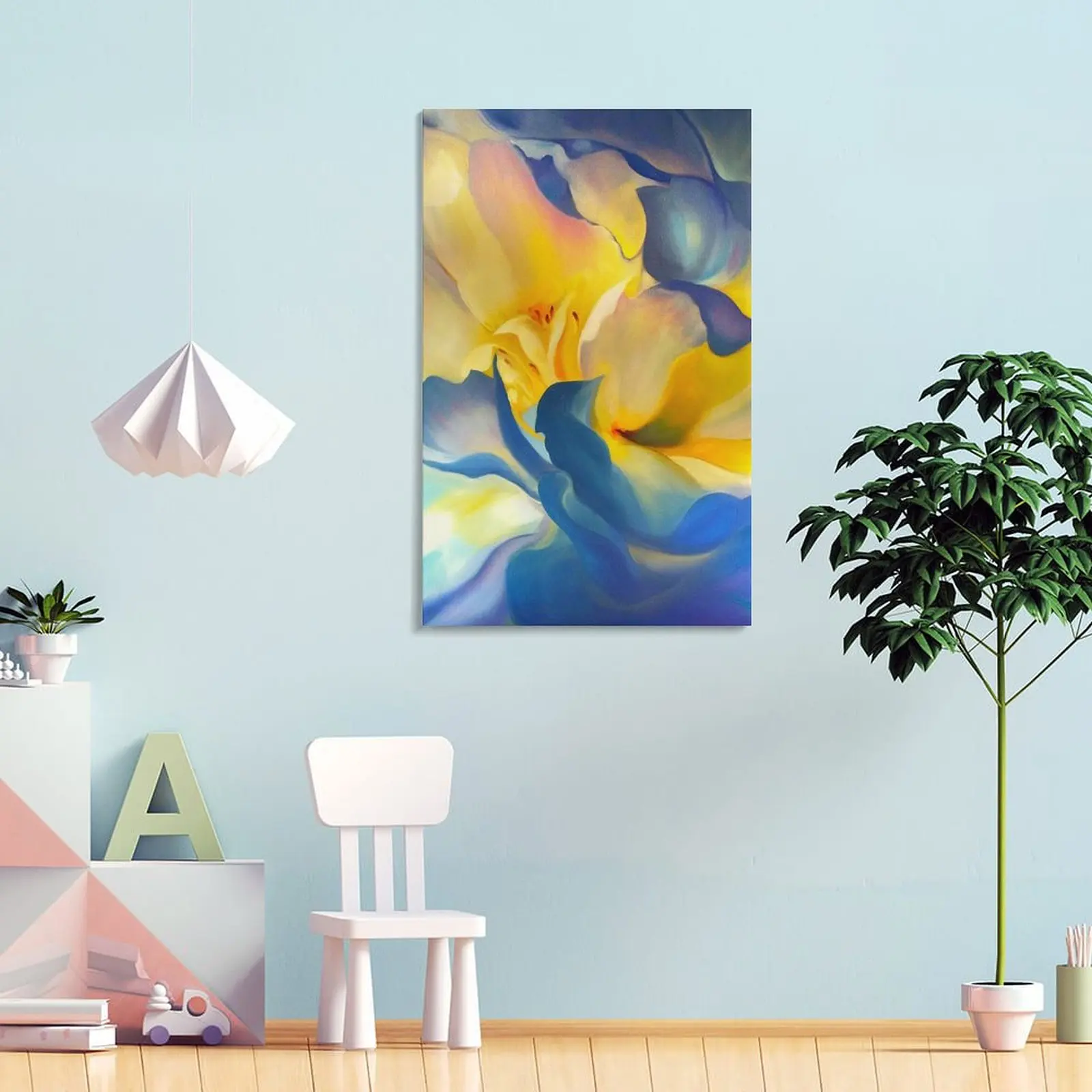 Сквош цветы искусство жоржегии O'keeffe живопись холст картина Декор для комнаты