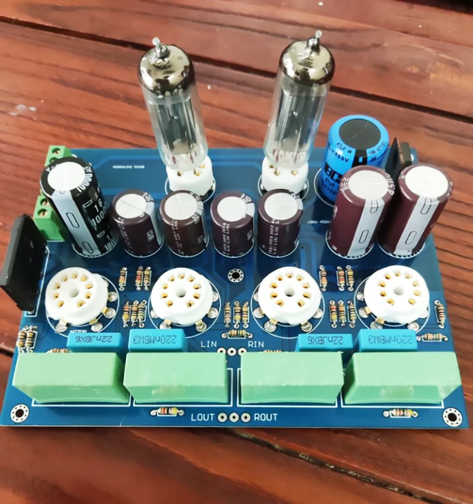 

6Z4+12AX7 Tube Preamplifier Preamp Board base on Marantz 7 classical circuit