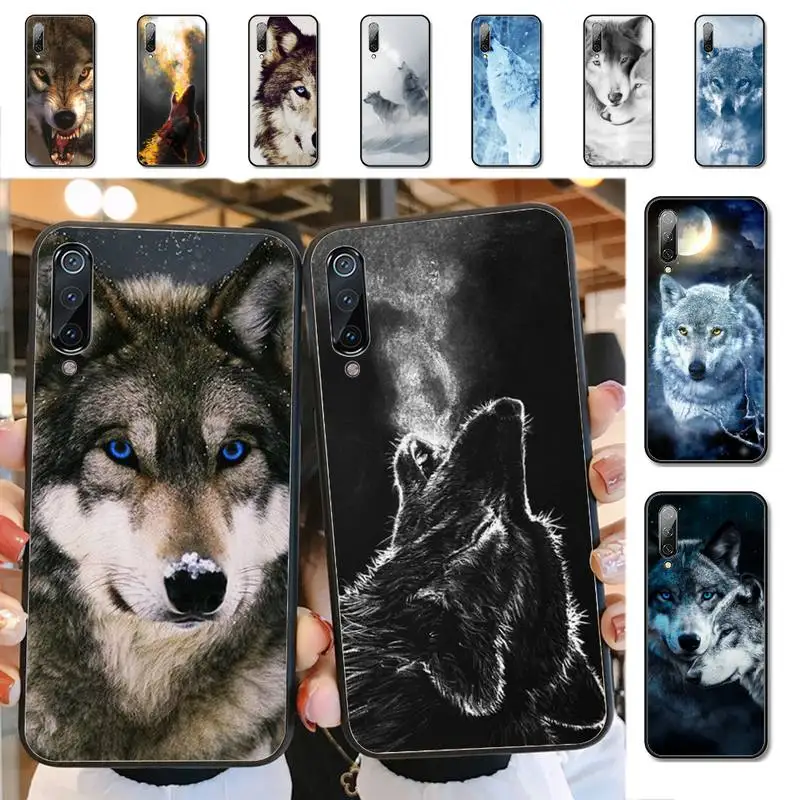 

YNDFCNB Angry snow wolf Phone Case for Xiaomi mi 5 6 8 9 10 lite pro SE Mix 2s 3 F1 Max2 3