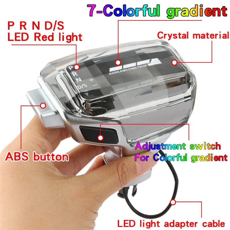 Для audi a3 8V RS q3 A6 C6 A7 volkswagen passat b6 b7 tiguan golf gti 6 Skoda Octavia Super Crystal LED Ручка переключения